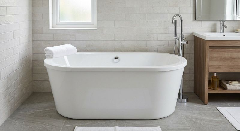 Freestanding Tub Installation in Danbury, CT